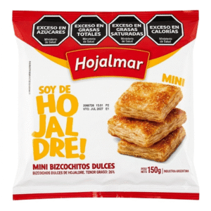 HOJALMAR MINI BIZCOCHOS DULCES  18X150