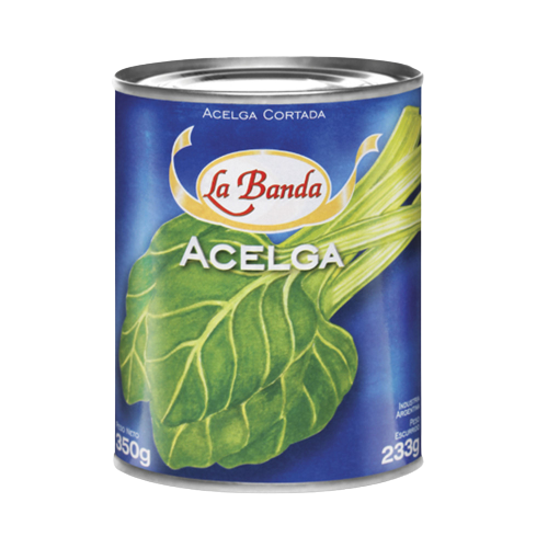 LA BANDA ACELGA CORTADA 6 X 350 GRS