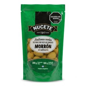 NUCETE DOY PACK ACEITUNA VERDE RELLENA 8X180/300