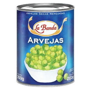 LA BANDA ARVEJAS SECAS REMOJADAS 6 X 350 GRS