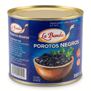 LA BANDA POROTO NEGRO X6X350