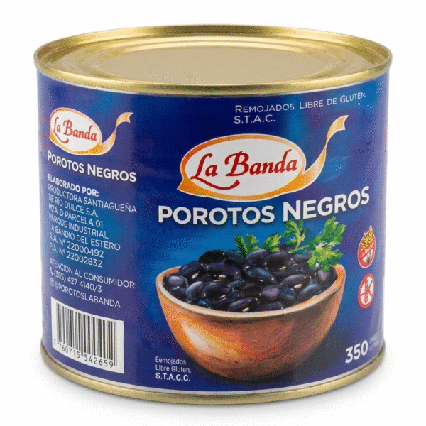 LA BANDA POROTO NEGRO X6X350