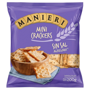 MANIERI MINI CRACKERS SIN SAL 12X200