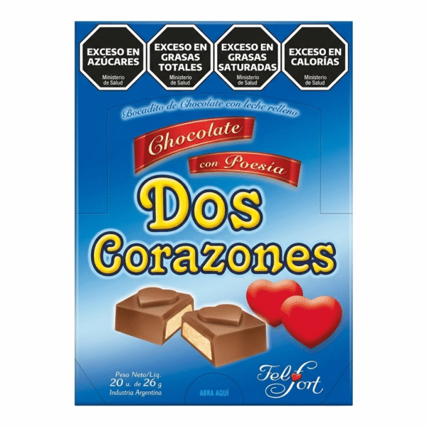 FEL FORT ( DOS CORAZONES ) 20X26 GRS