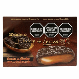 FEL FORT ( MEDALLONES DULCE DE LECHE ) 20X21 G