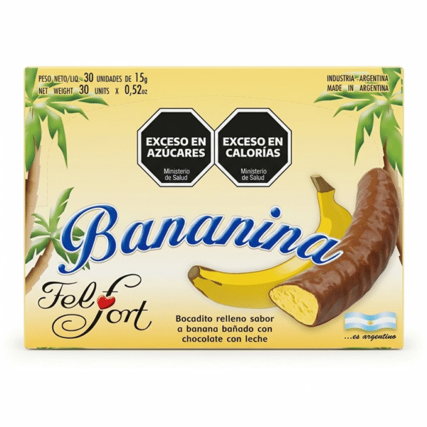 FEL FORT ( BANANITAS ) 30X15 G