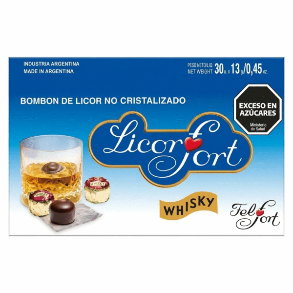 FEL FORT ( LICORFORT WHISKY ) 30X13 G