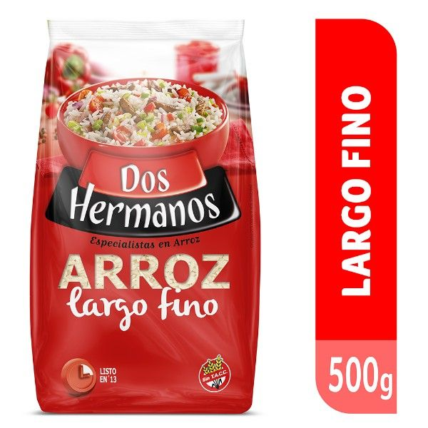 DOS HERMANOS ARROZ 5/0 LARGO FINO 10X500 MEDIO