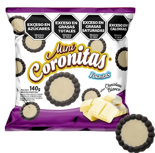 FACHITAS MINI CORONITAS CHOC BLANC X30X 1