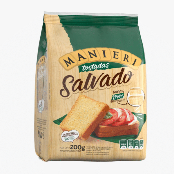 MANIERI TOSTADAS  DE SALVADO X12P 1
