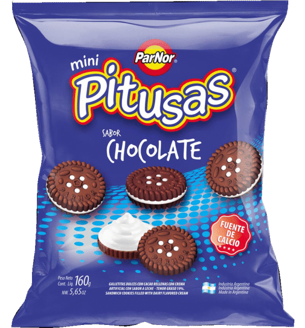 PAR NOR PITUSAS CHOCOLATE X30PAQ X160GRS 1