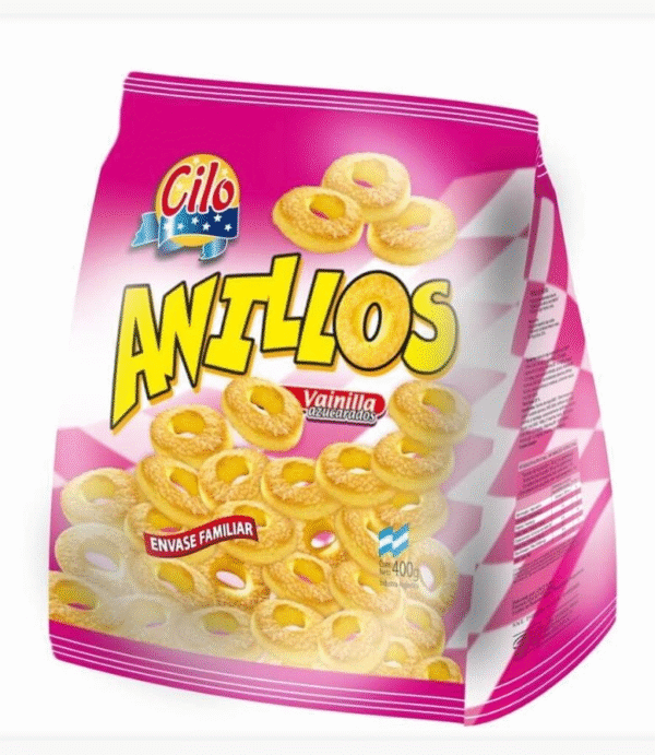 CILO ANILLO VAINILLA X12PAQ X400GRS 1