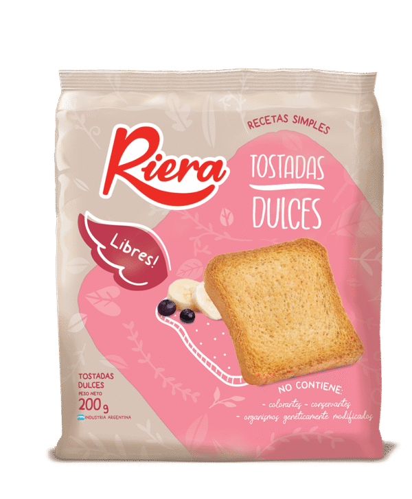 RIERA TOSTADAS CLASICA DULCE X18X200 1
