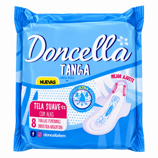 DONCELLA ( TANGA )  50X 8 ( toallita)