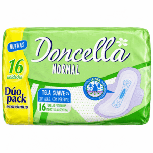 DONCELLA NORMAL DUO CON DES. 25X16 (toallitas)