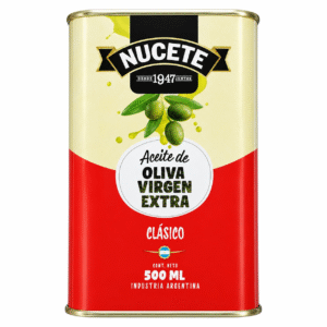 ACEITE OLIVA E/VIRGEN NUCETE 500ML LATA ROJA