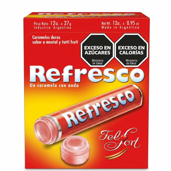 FEL FORT (CARAMELO REFRESCO CLASICO) 12X27 GRS