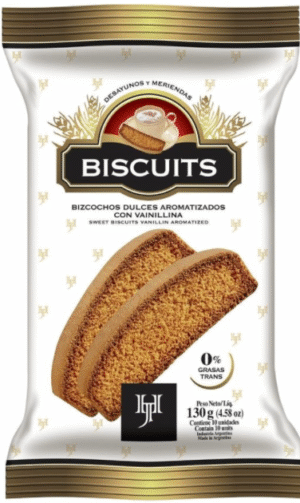 (  HJ )   SORIANO BISCUIT  X130 X32PAQ 1