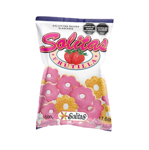 SOLITAS  FRUTILLITAS X8X500 1