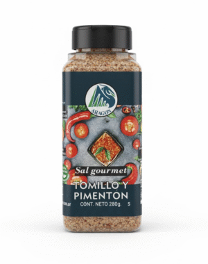 ARAGON SAL DE TOMILLO Y PIMENTON 1X280GRS