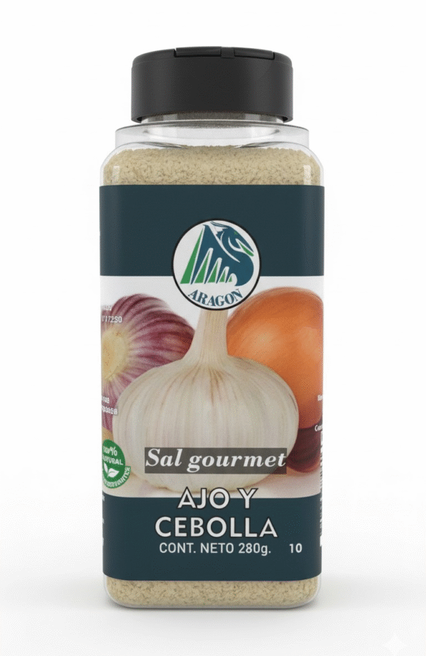 ARAGON SAL DE AJO Y CEBOLLA 1X280GRS