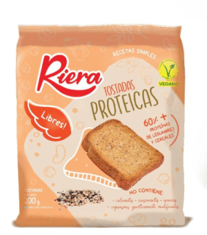 RIERA TOSTADAS PROTEÍCAS 18X200G