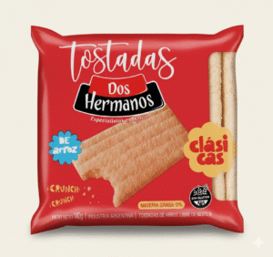 DOS HERMANOS TOSTADAS DE ARROZ CLASICA (NUEVA)  18X140