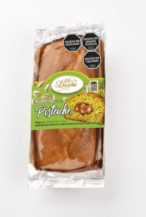 100 DUCADOS PUDDING RELLENO DE PISTACHO  DDL 8X300 GR