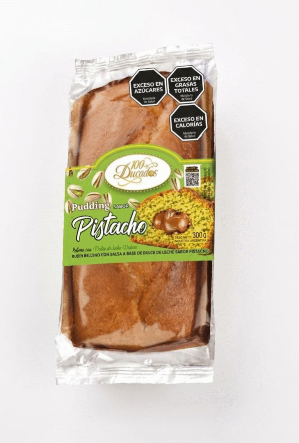 100 DUCADOS PUDDING RELLENO DE PISTACHO  DDL 8X300 GR