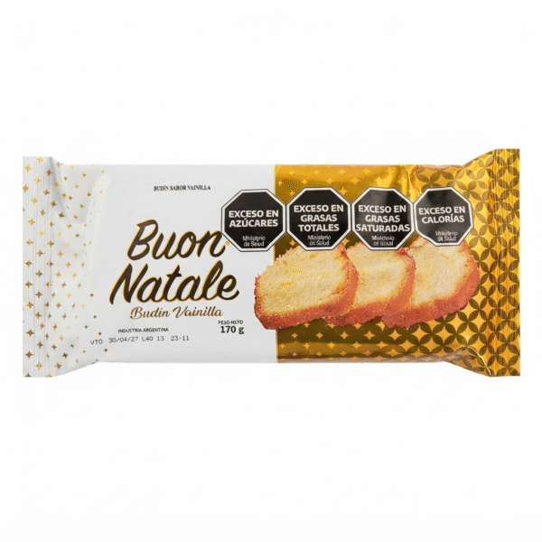 BUDIN BUON NATALE SIN FRUTAS 20X170 GRS