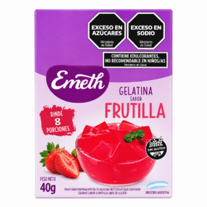 EMETH GELATINA FRUTILLA 6X40 G