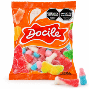 GAM DOCILE HUESITOS MIX DULCE Y ACIDO 1 bolsa X500 grs